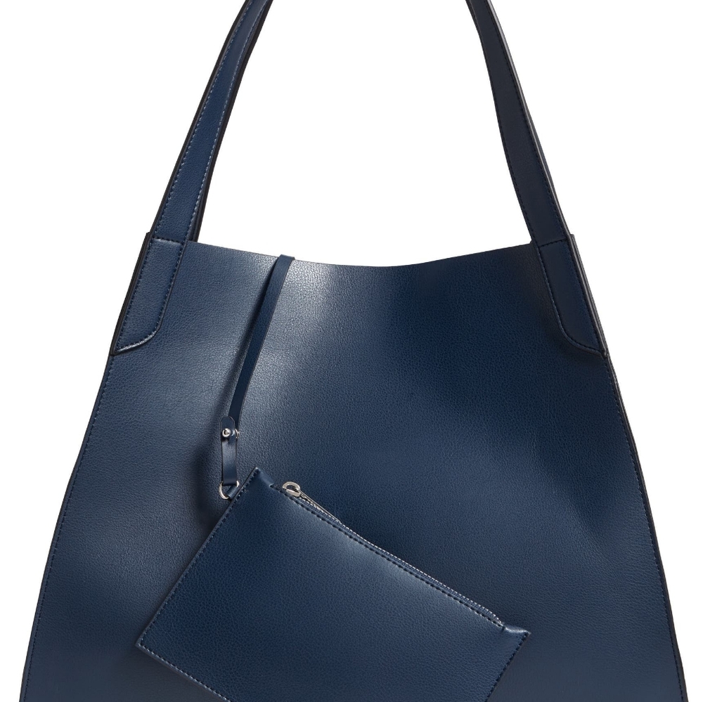Women's Tote - Blue - Faux Leather - BRAND NEW
